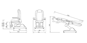 Euroclinic Behandelstoel MYA 11