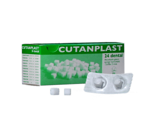 Cutanplast blokjes steriel 1 x 2 stuks (alternatief Willospo 1