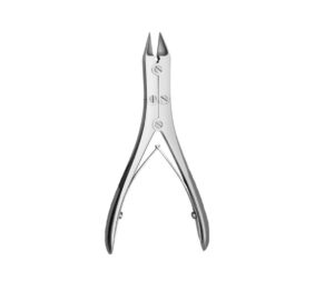 ECO Dubbele scharniertang vlak/spitse bek (klein) 13,5 cm 4