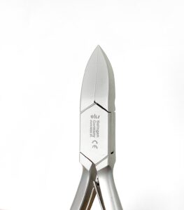 Kruisveer rvs vlak.ribbel 1