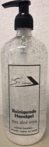 MSK Reinigende Handgel alcohol  met Aloe Vera 500 ml 1