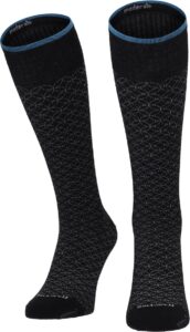 SOCKWELL Featherweight fancy black Solid M/L 1