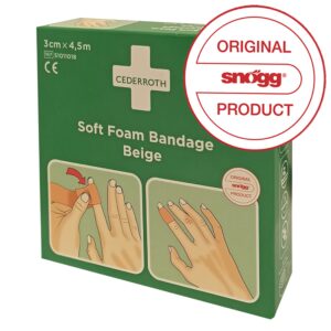 Snogg Soft 3 cm x 4,5 mtr Latex Free Blauw 3