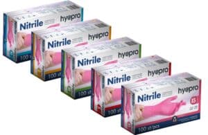 Hypro Soft Nitrile Roze 100st 1