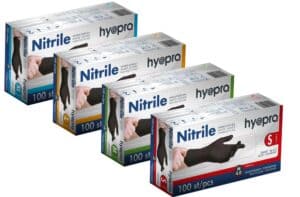 Hypro Soft Nitrile Zwart 100st 1