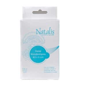 Steriele gaasjes, per doosje van 16 stuks, 8.5 x 5 1