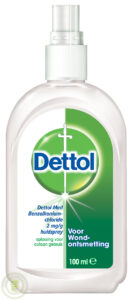 Dettol wondspray 100 ml - RVG nr. 1