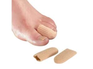 Teenkappen, geheel gel, maat medium/large, per 2 stuks 1