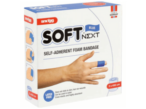 Snogg Soft 3 cm x 4,5 mtr Latex Free Blauw 2
