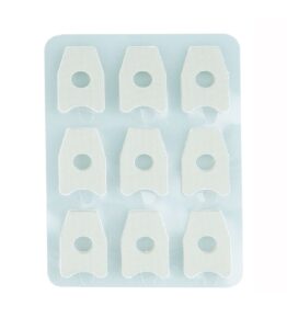 Weke likdoorn ringen schuim, 9 stuks 1