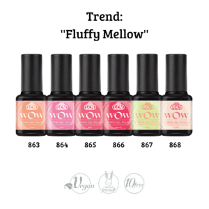 LCN WOW Hybrid Gel Polish 'Fluffy Mellow' 1